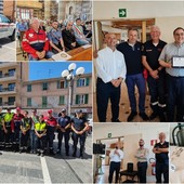 Messa e benedizione di un nuovo mezzo, Anc di Ventimiglia celebra la fondazione dell'Arma dei carabinieri (Foto e video)