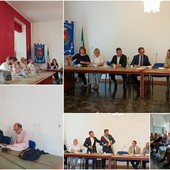 Bordighera, primo consiglio comunale infuocato: Bassi chiede le dimissioni di Ingenito (Foto e video)