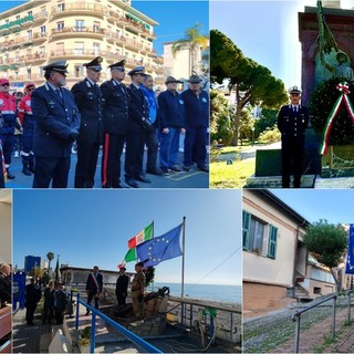 Bordighera, Vallecrosia e Ventimiglia celebrano il 4 novembre (Foto e video)