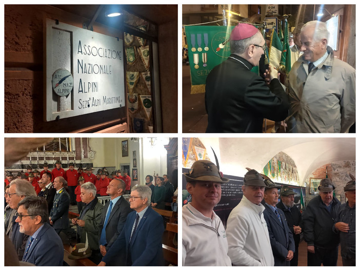 Imperia, la sede degli alpini di piazza Calvi dedicata a Carlo Carli (foto)