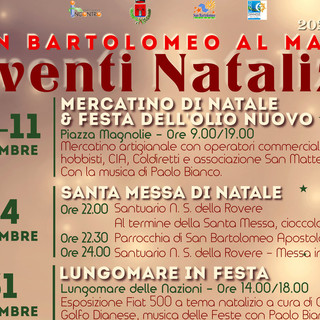 Eventi per il nuovo anno, tutto pronto a San Bartolomeo al Mare