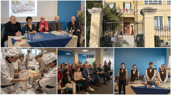 40 anni d'Istituto Alberghiero, festeggiato traguardo accompagnato dall'apertura alle donne del Convitto (foto e video)