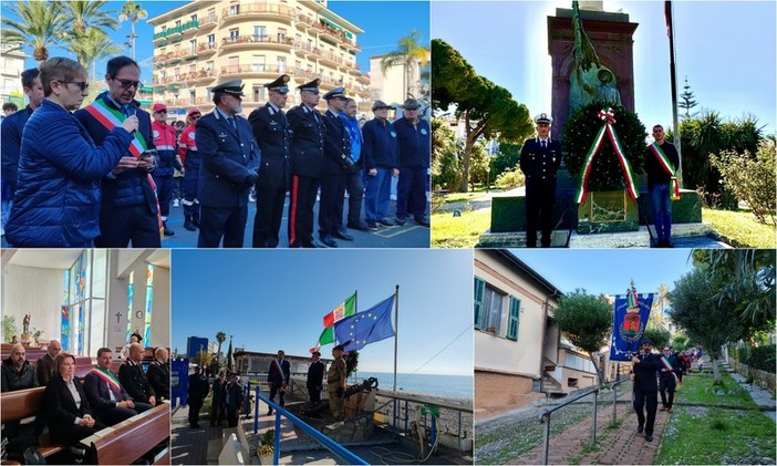 Bordighera, Vallecrosia e Ventimiglia celebrano il 4 novembre (Foto e video)