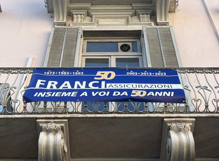 Sanremo: la storia delle assicurazioni nella città dei fiori, compie 50 anni l'agenzia 'Franci'