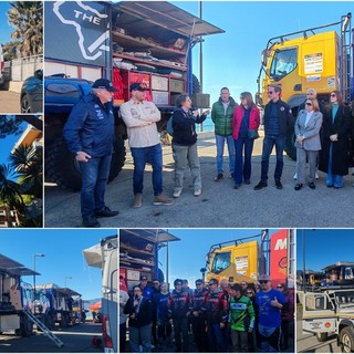 L'Africa Eco Race sbarca sulla Riviera ligure: rombano i motori a Bordighera, Vallecrosia e Camporosso (Foto e video)