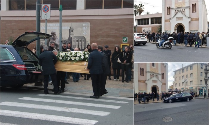 Sanremo, in tanti per l'ultimo saluto ad Alessandro Bosco (Foto)