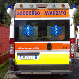 Camporosso: scontro auto-furgone in località Bigauda, donna lievemente ferita