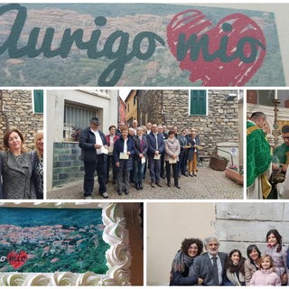 Aurigo: paese in festa per il ritrovo 61 anni dopo una foto una foto scattata nel 1959