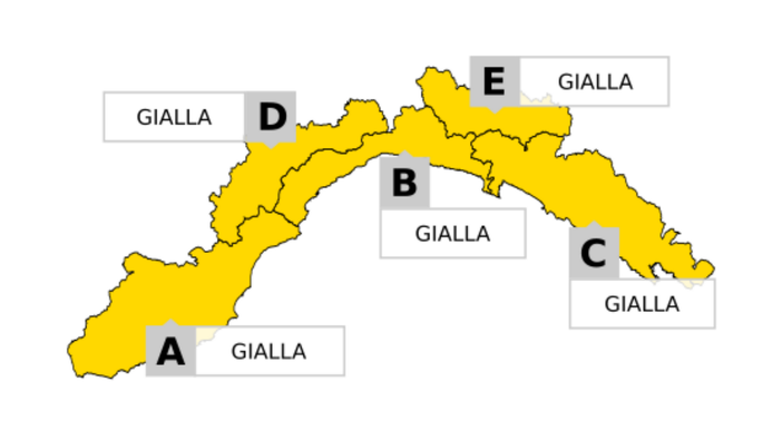 Prolungata l'allerta gialla per temporali: in serata previste nuove piogge sulla nostra provincia