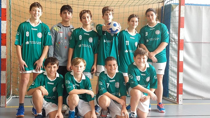 Pallamano, buona la prima per i ragazzi dell'under 13 dell'Abc Bordighera (Foto)