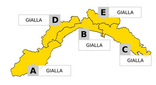 Maltempo in arrivo: scatta l'allerta sulla nostra provincia, vento forte e possibili temporali sparsi