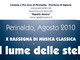 Perinaldo: al via domani la rassegna di musica classica &quot;Al lume delle stelle&quot;