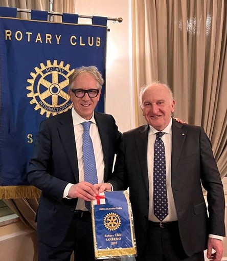 Al Rotary Club Sanremo la relazione di fine mandato del sindaco Alberto Biancheri