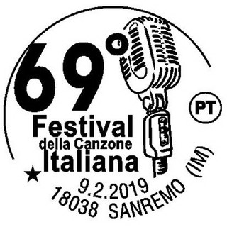 Poste Italiane: a Sanremo anche l’annullo speciale per il  69° Festival della Canzone Italiana