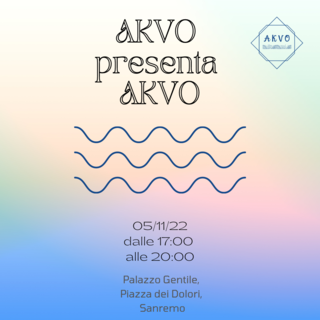 Sanremo: dopo la grande festa di Halloween, sabato l'associazione culturale Akvo si presenta alla città