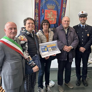 Ventimiglia: l'associazione 'Giuseppe Biancheri' premiata sabato scorso a Breil sur Roya con l'Euroferr (Foto)