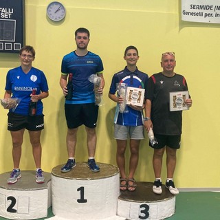 Nasce l'Asd Tennis tavolo Ventimiglia, a Mantova vince il primo torneo