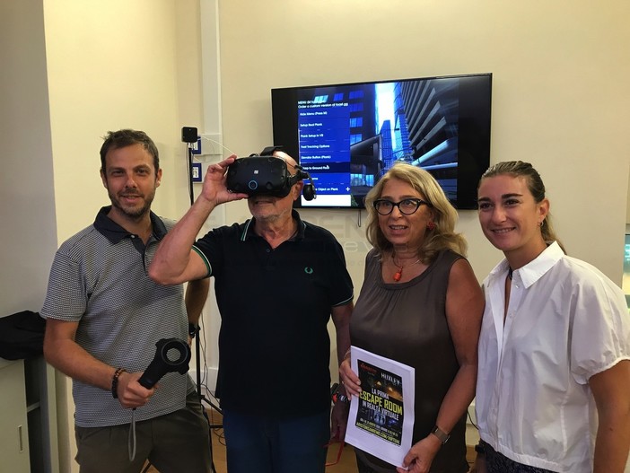 La presentazione della 'escape room' virtuale