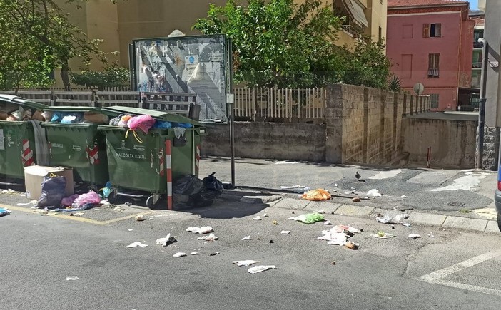 La situazione di oggi in alcune zone delle città ponentine