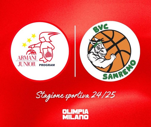 Il  BVC Sanremo Basket approda al prestigioso Armani Junior Program