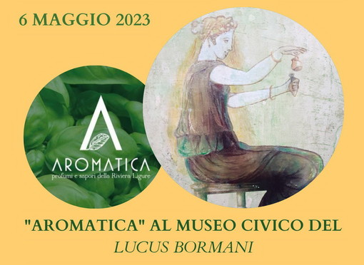 Diano Marina: anche il Museo Civico con uno stand nel centro al prossimo weeekend di 'Aromatica'