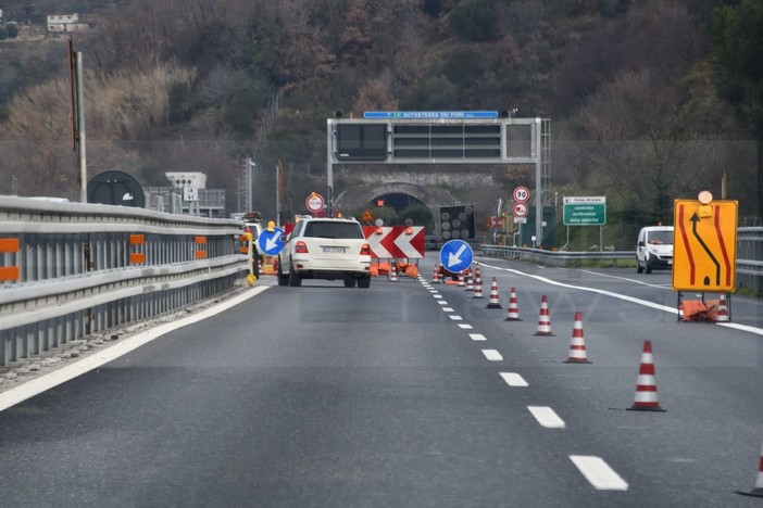 Viabilità: i cantieri della prossima settimana sulla A10 tra Savona e Ventimiglia