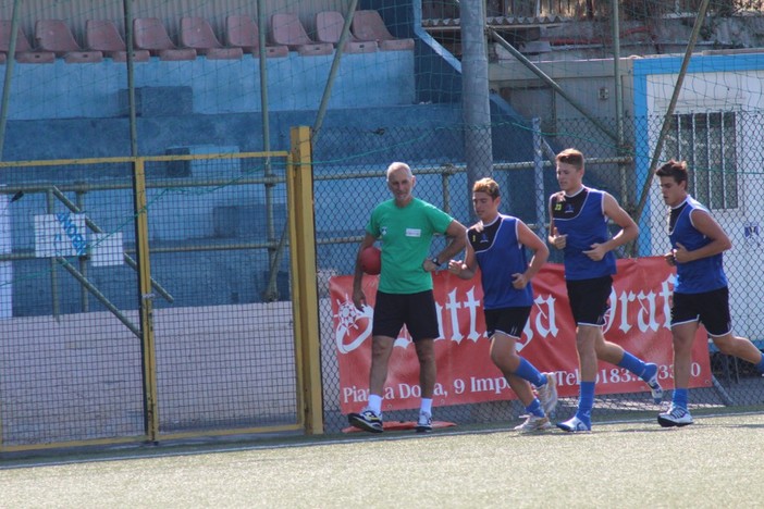 Calcio: primo allenamento dell'Asd Imperia, il presidente Marco Alberti: &quot;Stiamo lavorando per portare tre rinforzi alla squadra&quot;