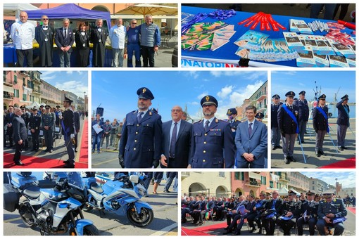 Imperia, la Polizia celebra il 171º anniversario: il Questore &quot;Numeri importanti grazie al fare squadra&quot; (foto e video)