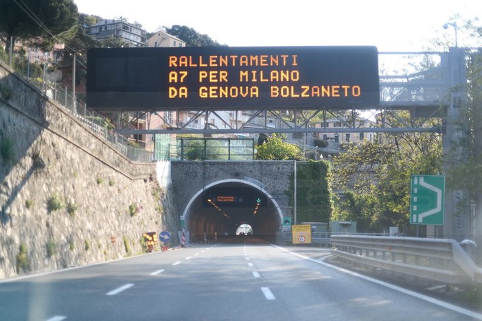 Autostrada dei Fiori: cantieri e possibili rallentamenti sulla A6 Torino-Savona e sulla A10 Genova-Ventimiglia