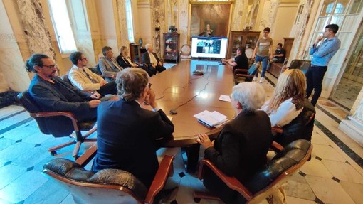 Le immagini dalla sala giunta di palazzo Bellevue