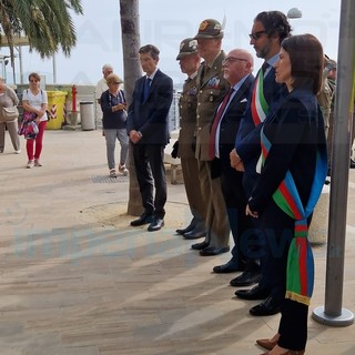 Arma di Taggia: questa mattina la cerimonia per l'11° anniversari dalla morte di Tiziano Chierotti (Foto)