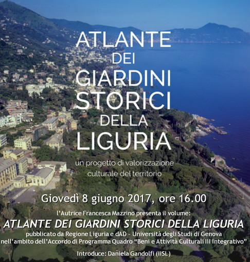 Bordighera: domani al museo ‘Bicknell’, presentazione del volume ‘Atlante dei giardini storici della Liguria’
