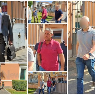 Imperia, caso Dellerba: in manette per corruzione anche Gaetano, fratello di Vincenzo Speranza. L'arrivo in tribunale (Foto e Video)