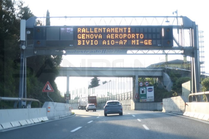 Viabilità: i cantieri della prossima settimana sulla A10 (Savona-Ventimiglia) e sulla A6 (Torino-Savona)