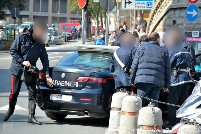 Sanremo: marocchino arrestato dai Carabinieri dopo rocambolesco inseguimento e condotto presso la Casa Circondariale di Imperia