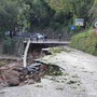 Uno dei danni causati dall'alluvione in Valle Argentina nel 2020