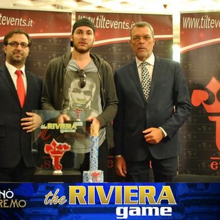 Sanremo: poker, Anthony Matray ha vinto la prima edizione del 'The Riviera Game' al Casinò