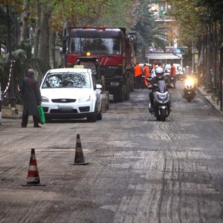 I lavori in corso Garibaldi