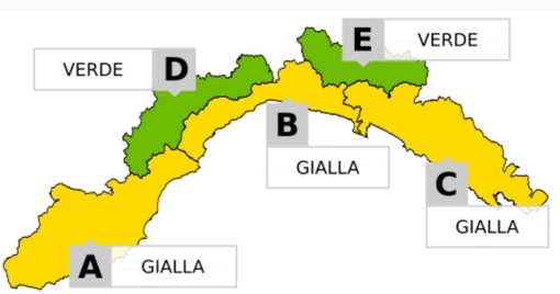 Domani scatta l'allerta gialla per temporali sulla nostra provincia tra la mezzanotte e le 14