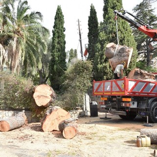 I lavori in via Torquato Tasso