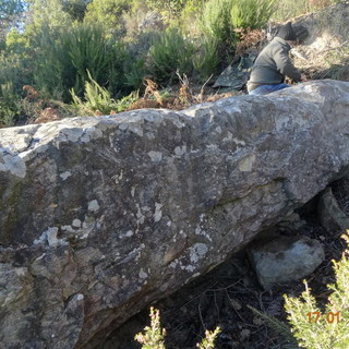 Nuove testimonianze archeologiche sul territorio di Seborga: scoperto un menhir enorme