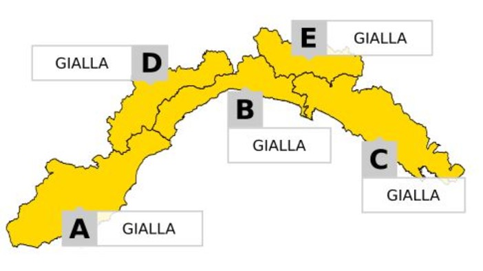 Scatta l'Allerta Meteo Gialla in provincia di Imperia: miglioramento delle condizioni meteo ma la soglia di allerta per alcuni fiumi rimane alta