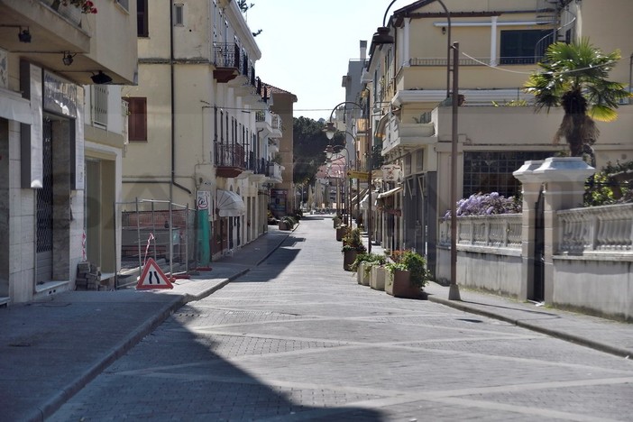 Arma di Taggia deserta nello scorso lockdown, una scena che si ripeterà a Natale?