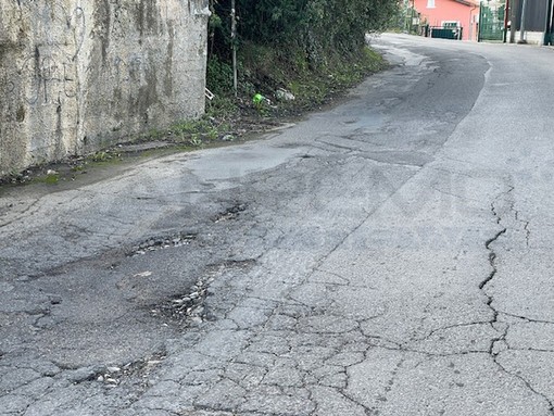 Sanremo: asfalti dissestati in zona San Lorenzo, Fellegara &quot;Serve una grande opera: la messa in sicurezza&quot;