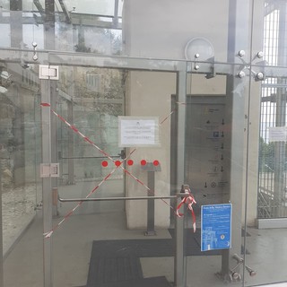 Ventimiglia, Di Muro: &quot;Riaperto l'ascensore vandalizzato&quot; (Foto)