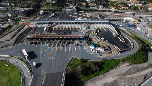 Da giovedì, attivazione nuova barriera a Ventimiglia dell’Autostrada dei Fiori