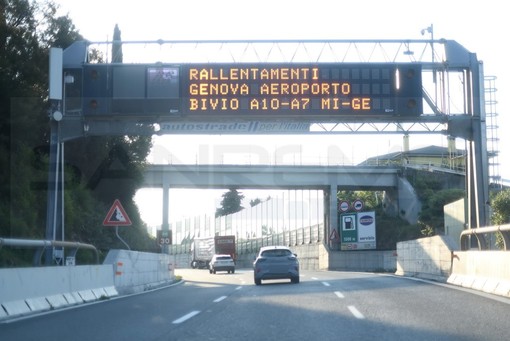 I cantieri sulle autostrade A10 Genova-Ventimiglia e A6 Savona-Torino tra il 7 e 13 febbraio