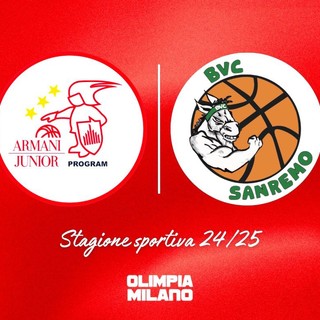 Il  BVC Sanremo Basket approda al prestigioso Armani Junior Program