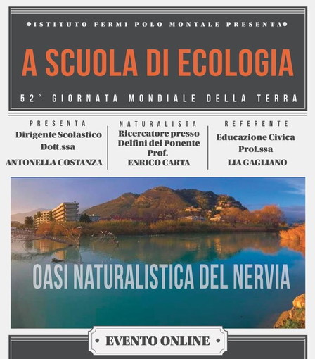 Ventimiglia: domani al 'Fermi-Polo-Montale' si celebra l'Earth Day, giornata mondiale della terra