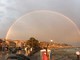 La foto di un lettore dello splendido arcobaleno di ieri pomeriggio a Riva Ligure